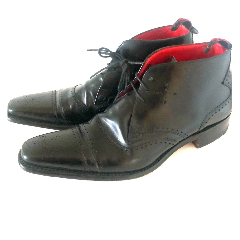 Jeffrey West Mens Leather Shoes Made in England
